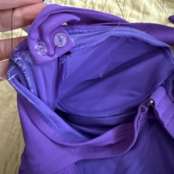 Jantzen Vibrant Purple Swimsuit Halter or Strapless Size 14 NWT - Picture 5 of 6